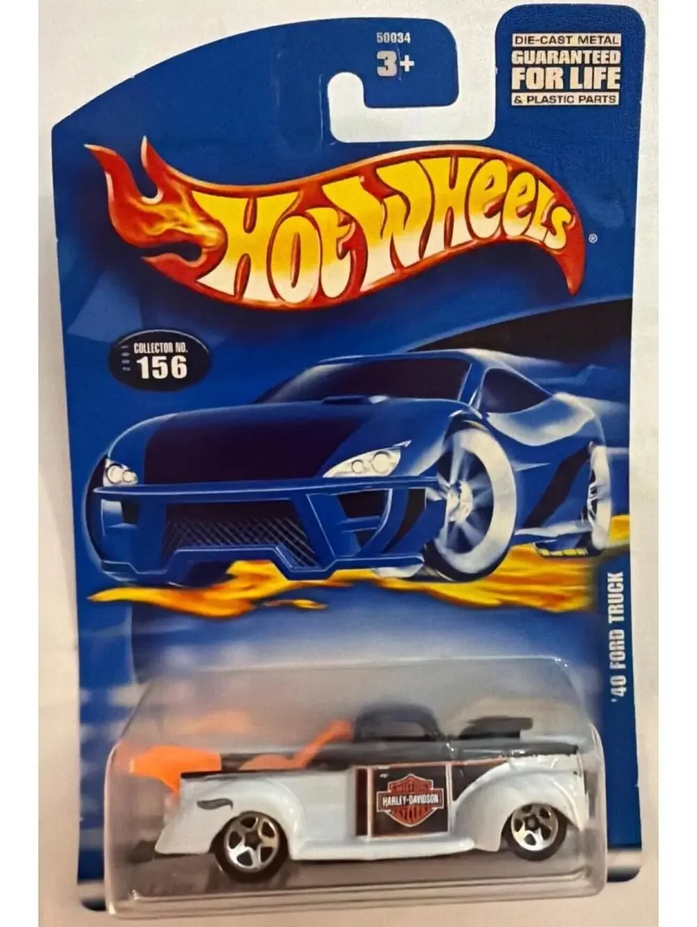 Hot Wheels 40 Ford Truck Harley-Davidson Edition Die-Cast Model 1:64 Scale